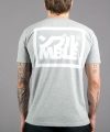 Scramble "Split Logo"  T-Shirt - Grey