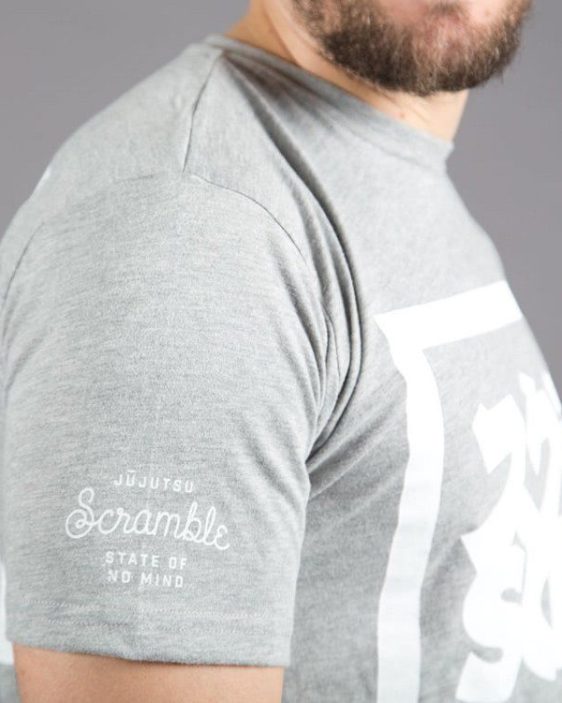 Scramble "Split Logo"  T-Shirt - Grey