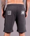 Scramble 'State of No Mind' Casual Shorts - Charcoal