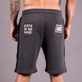 Scramble 'State of No Mind' Casual Shorts - Charcoal