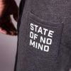 Scramble 'State of No Mind' Casual Shorts - Charcoal