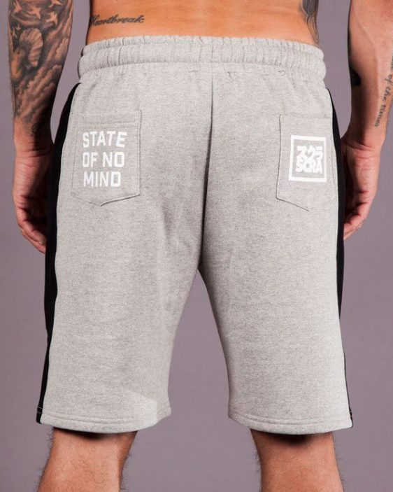 Scramble 'State of No Mind' Casual Shorts - Grey