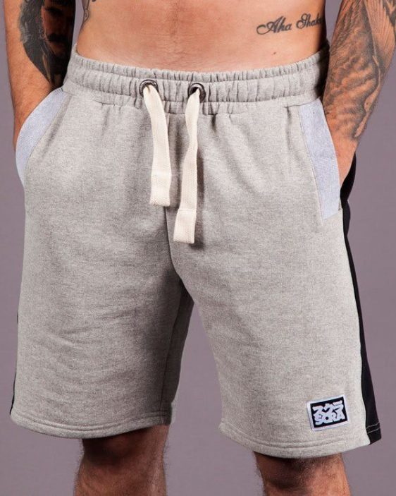 Scramble 'State of No Mind' Casual Shorts - Grey