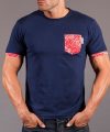 Scramble Irezumi Pocket Tee - Navy