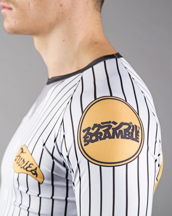 Scramble x The Baseball Furies Official Rash Guard