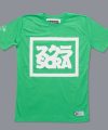 Scramble "Split Logo" Slim Fit T-Shirt - Green