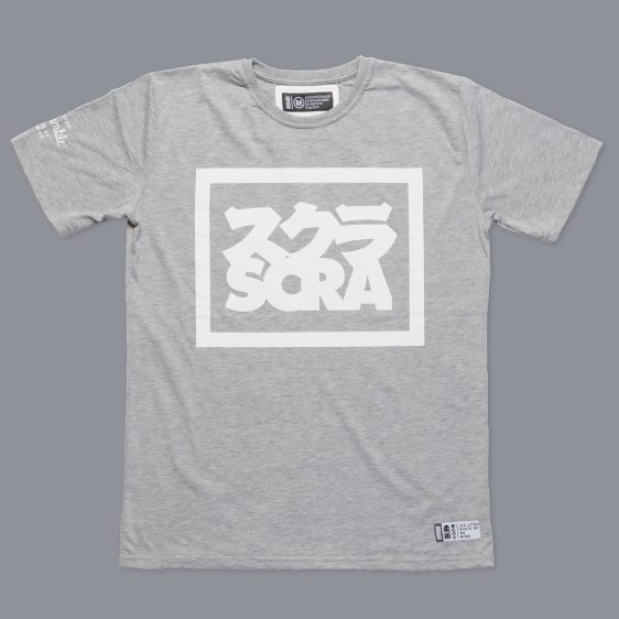 Scramble "Split Logo"  T-Shirt - Grey