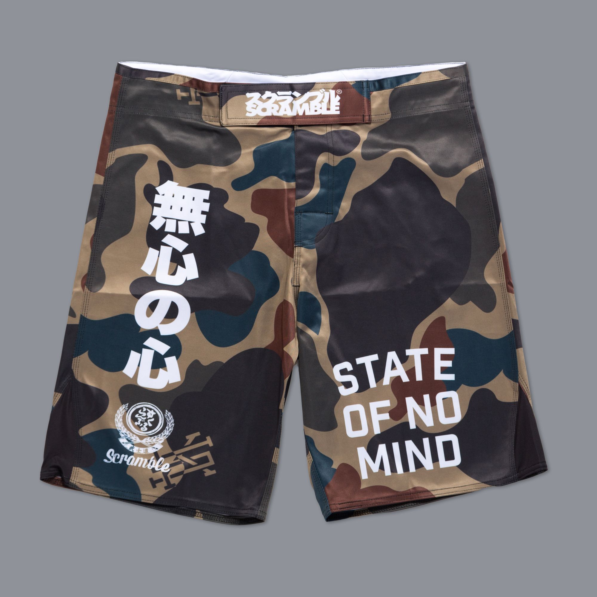 Scramble RWB Shorts No Gi Grappling BJJ Grappling MMA Fight Shorts Jiu Jitsu Sold by MinotaurFightStore 