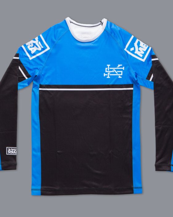 Scramble Ranked Rashguard (V2) - Blue