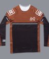 Scramble Ranked Rashguard (V2) - Brown