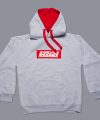 Scramble Box Logo Hoodie - Grey