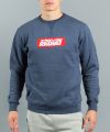 Scramble Box Logo Crew Neck - Navy