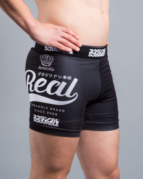 Scramble 'Real" Vale Tudo Shorts - Black