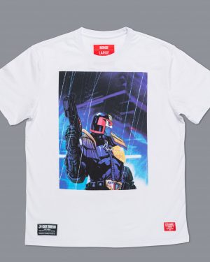 Scramble x Judge Dredd - Dredd Rain T-Shirt Scramble x Judge Dredd - Dredd Rain T-Shirt