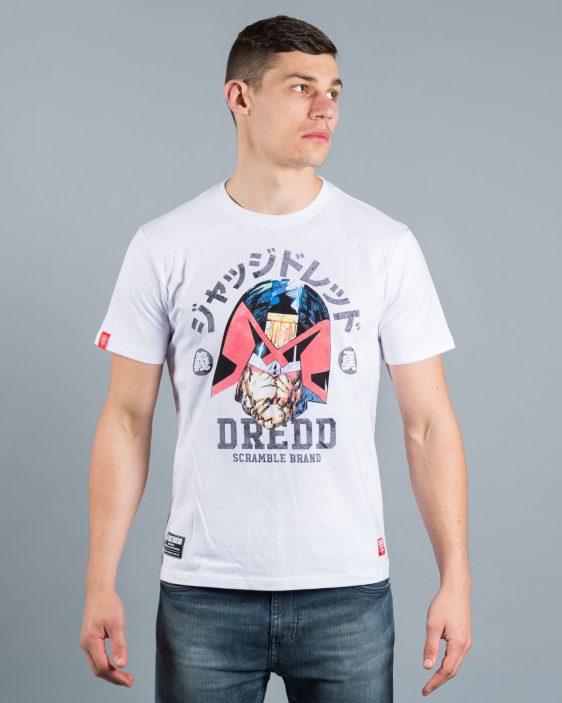 Scramble x Judge Dredd - Dredd Head T-Shirt