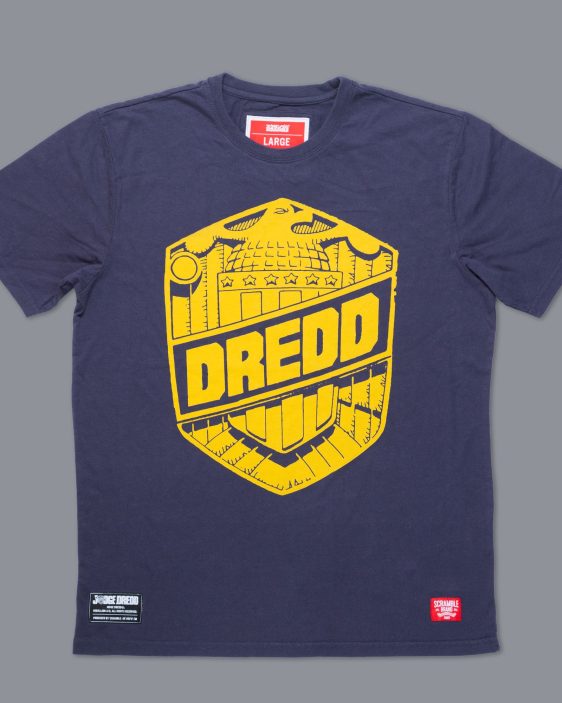 Scramble x Judge Dredd - Dredd Badge T-Shirt