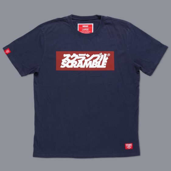 Scramble Grande Logo T-Shirt - Navy
