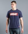 Scramble Grande Logo T-Shirt - Navy