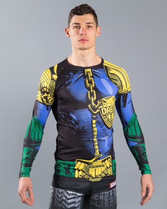 Scramble x Judge Dredd 'The Law' Rashguard