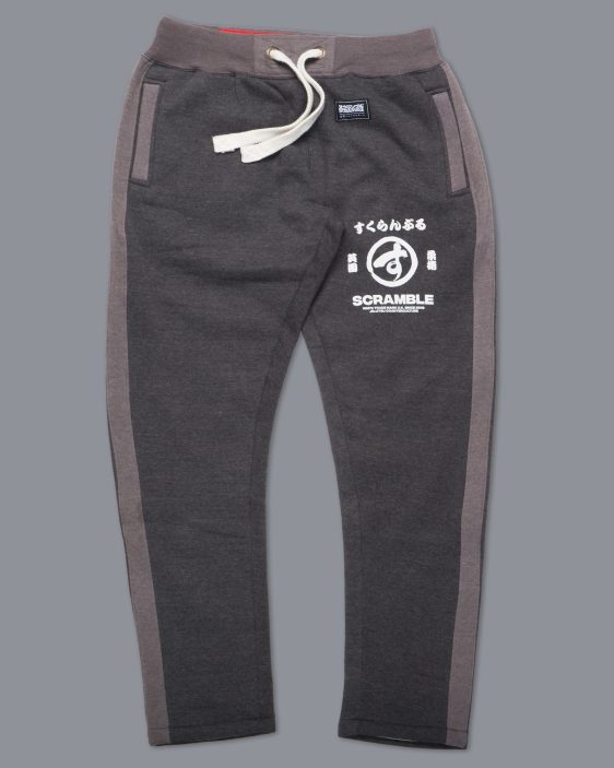 Scramble Brush Logo Joggers - Charcoal