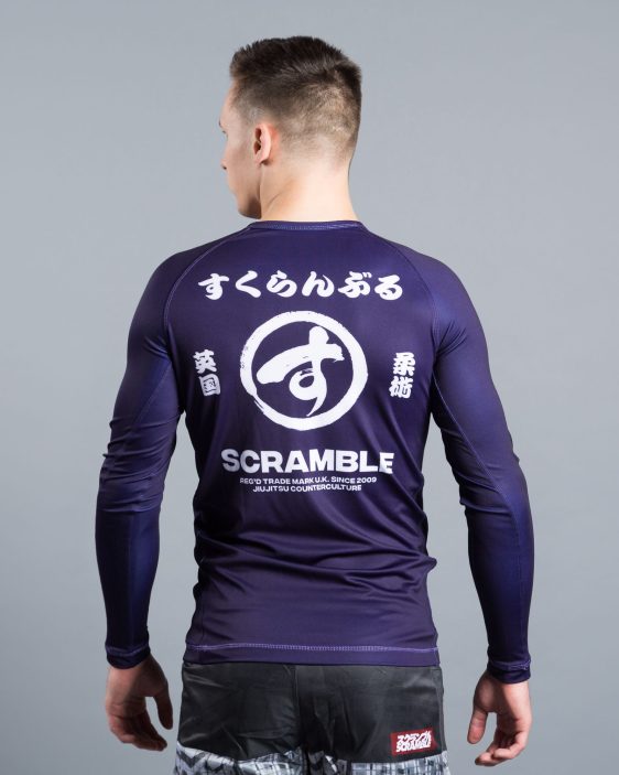 Scramble Brush Logo Rashguard