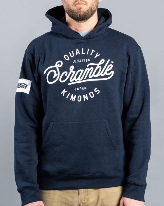 Scramble "Quality Kimonos" Hoody - Grey