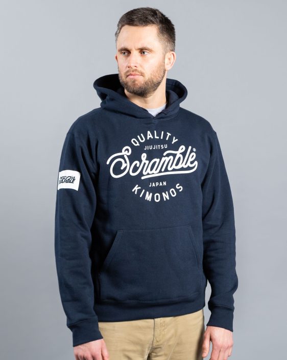 Scramble "Quality Kimonos" Hoody - Grey