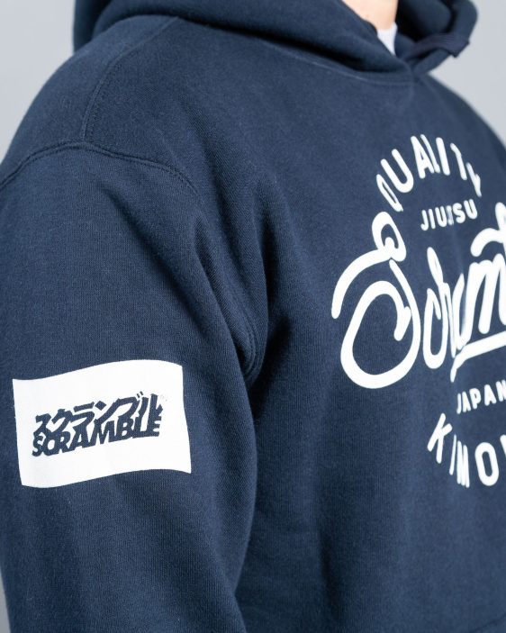 Scramble "Quality Kimonos" Hoody - Grey