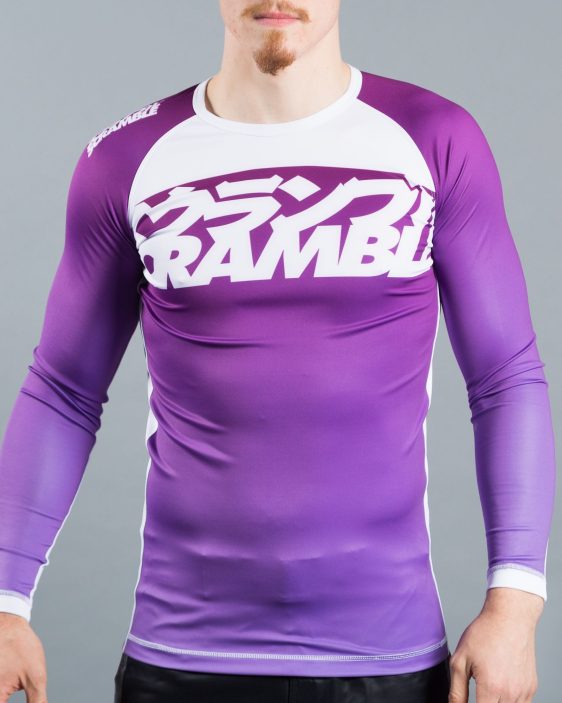 Scramble Ranked Rashguard V3 - Black