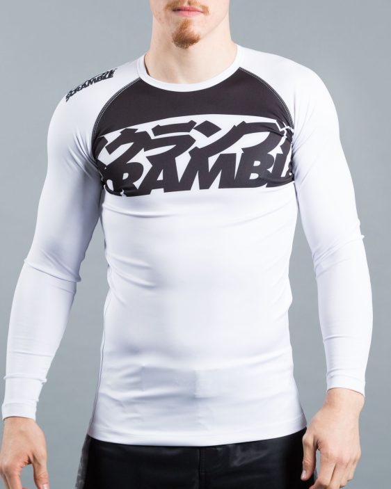 Scramble Ranked Rashguard V3 - Black