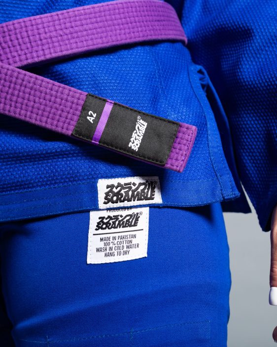 Scramble “Standard Issue” BJJ Gi - Female Cut - Blue