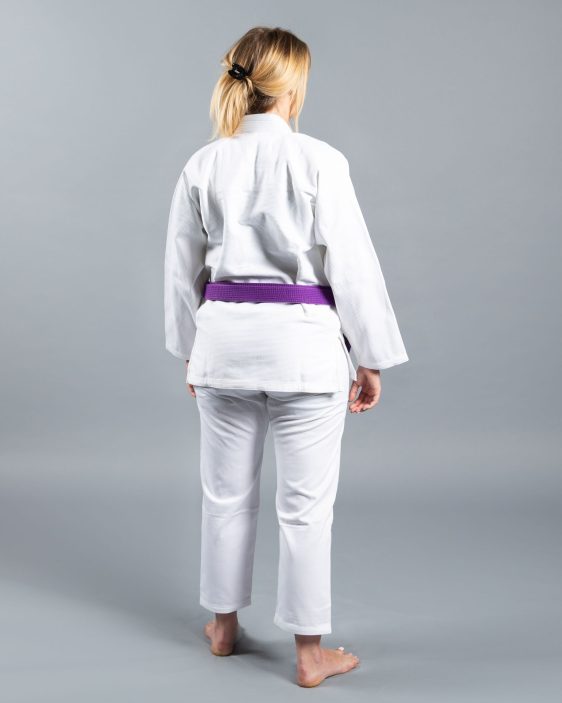 Scramble “Standard Issue” BJJ Gi - Female Cut - White