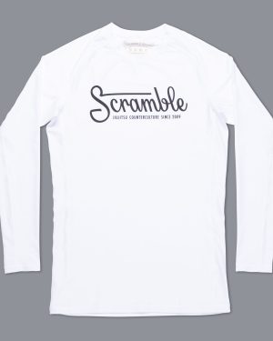Scramble Letterlogo Rashguard Scramble Letterlogo Rashguard