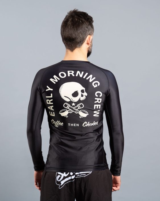 Scramble Coffee then Chokes Rashguard