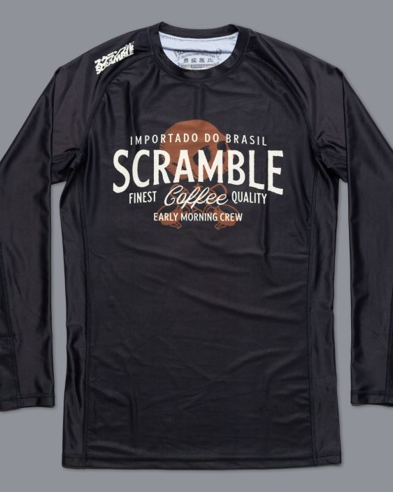 Scramble Coffee then Chokes Rashguard