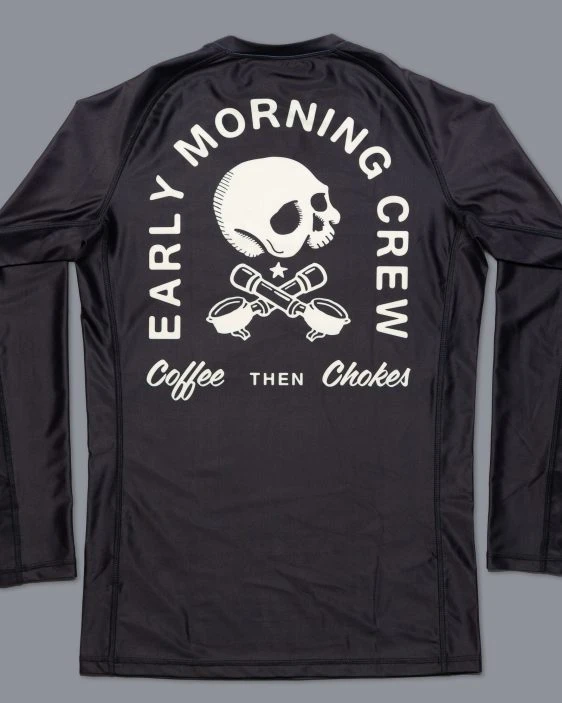 Scramble Coffee then Chokes Rashguard