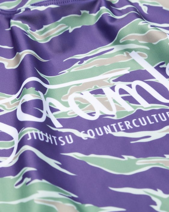 Scramble Letterlogo Camo Rashguard