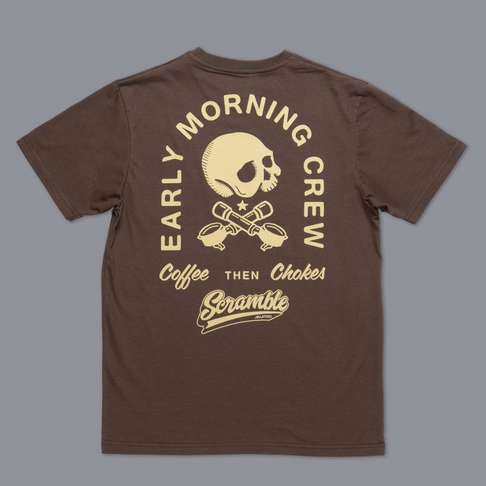 Scramble Coffee then Chokes T-Shirt