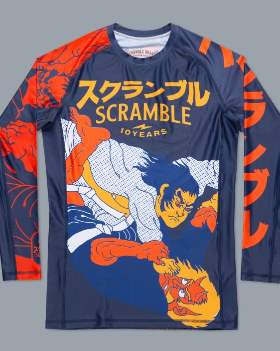 Scramble x Half Sumo Rashguard