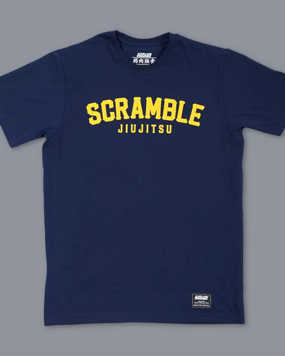 Scramble Nothing Gained Easily Tee - Navy