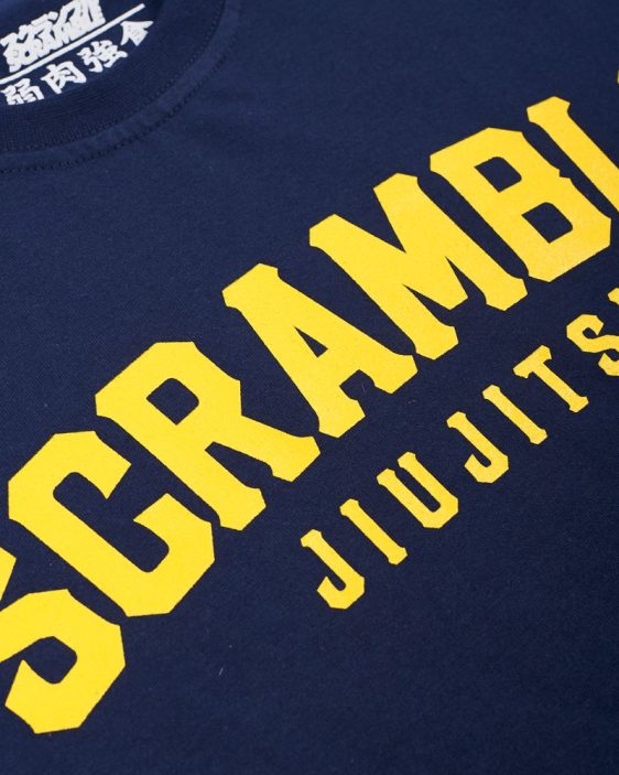 Scramble Nothing Gained Easily Tee - Navy