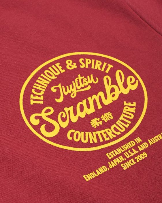 Scramble Technique & Spirit Tee - Red