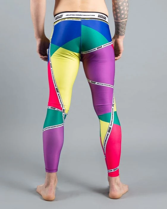 Scramble 'Rainbow Spats v2' Grappling Tights