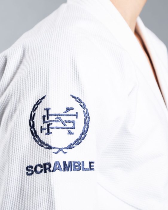 Scramble New Wave BJJ Kimono - White