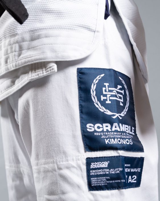 Scramble New Wave BJJ Kimono - White