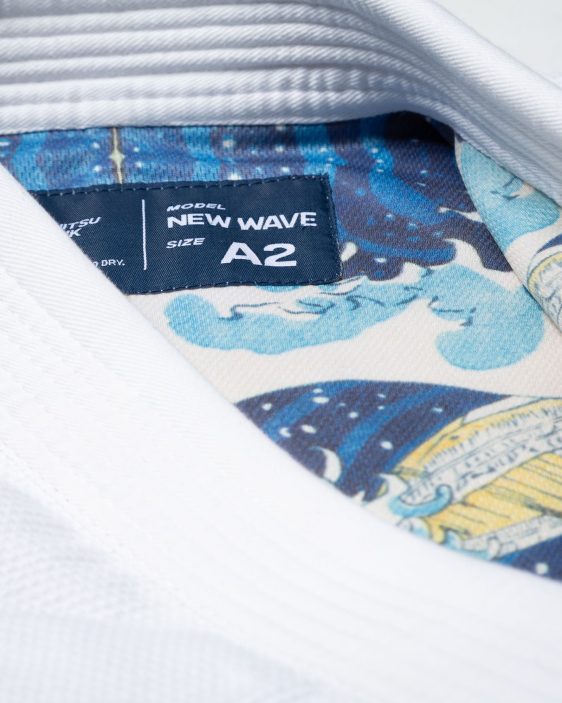 Scramble New Wave BJJ Kimono - White