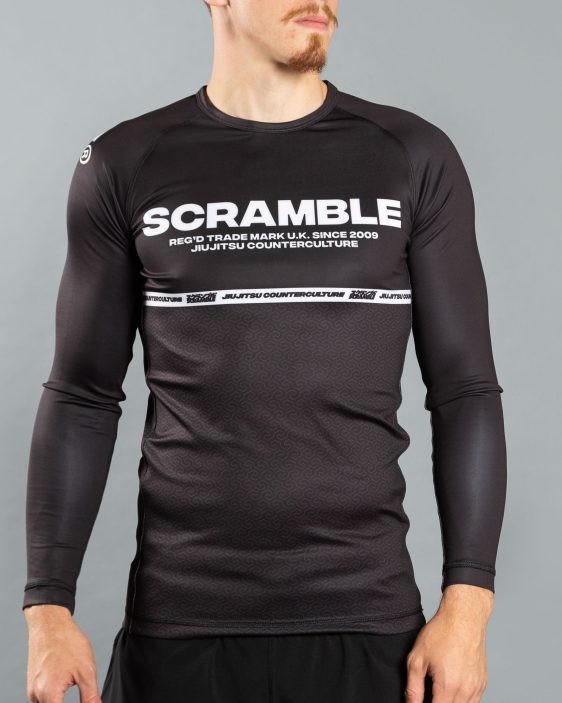 Scramble Ranked Rashguard v4 - Black