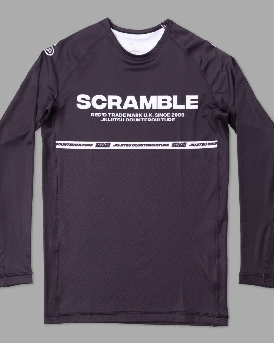 Scramble Ranked Rashguard v4 - Black