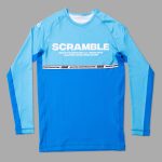 Scramble Ranked Rashguard v4 - Blue