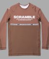 Scramble Ranked Rashguard v4 - Brown